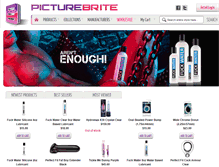 Tablet Screenshot of picturebrite.com